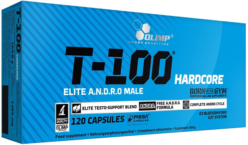 Olimp Nutrition T - 100 Hardcore - 120 kapsulas