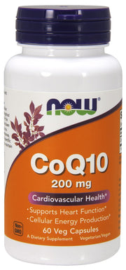 NOW Foods CoQ10, 200 mg - 60 kapsulas