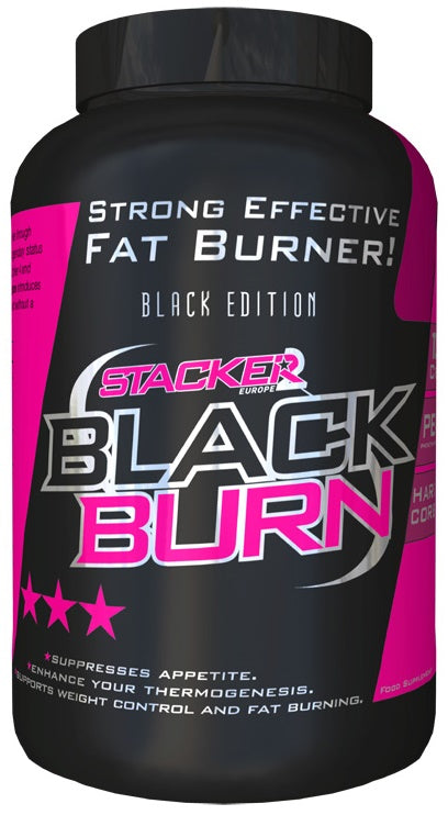 Stacker2 Europe Black Burn – 120 kapsulu
