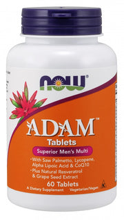 NOW Foods ADAM multivitamīni vīriešiem – 60 tabletes