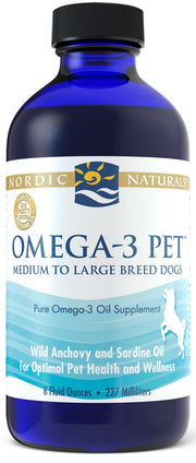 Nordic Naturals Omega - 3 mājdzīvniekiem – 237 ml.