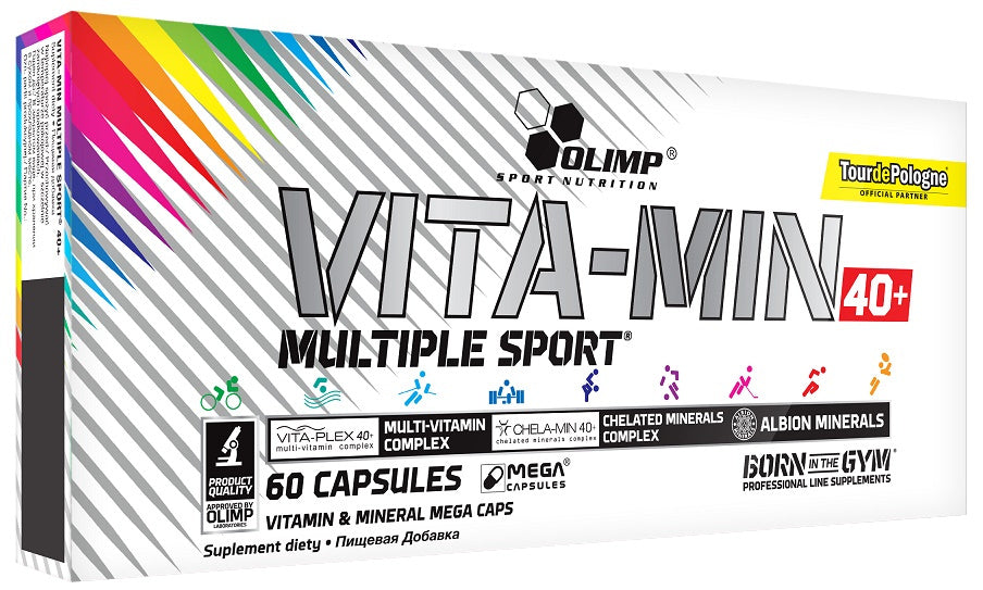 Olimp Nutrition Vita - Min Multiple Sport 40+ - 60 kapsulas