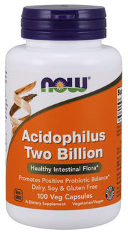 NOW Foods Acidophilus Two Billion – 100 kapsulas