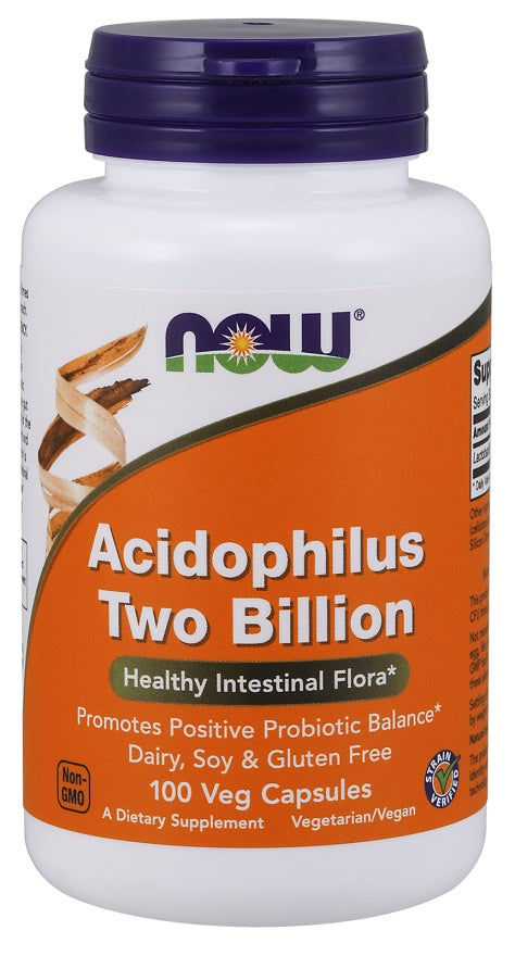 NOW Foods Acidophilus Two Billion – 100 kapsulas
