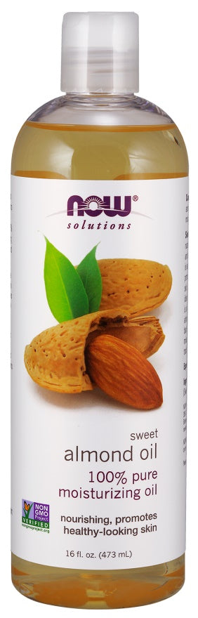 Produkto nuotrauka: NOW Foods Almond Oil, Pure - 473 ml.
