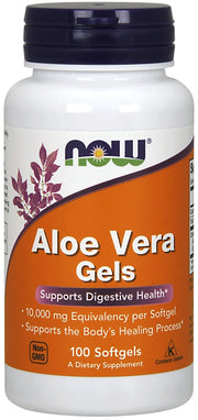 NOW Foods alvejas gēli – 100 kapsulas