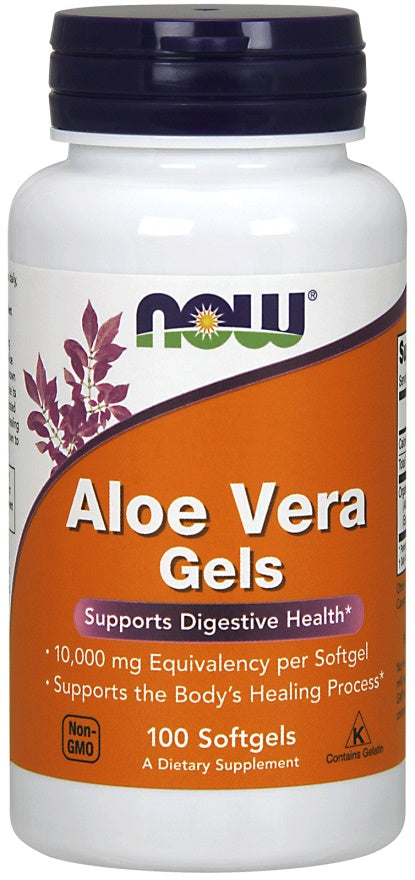 NOW Foods alvejas gēli – 100 kapsulas