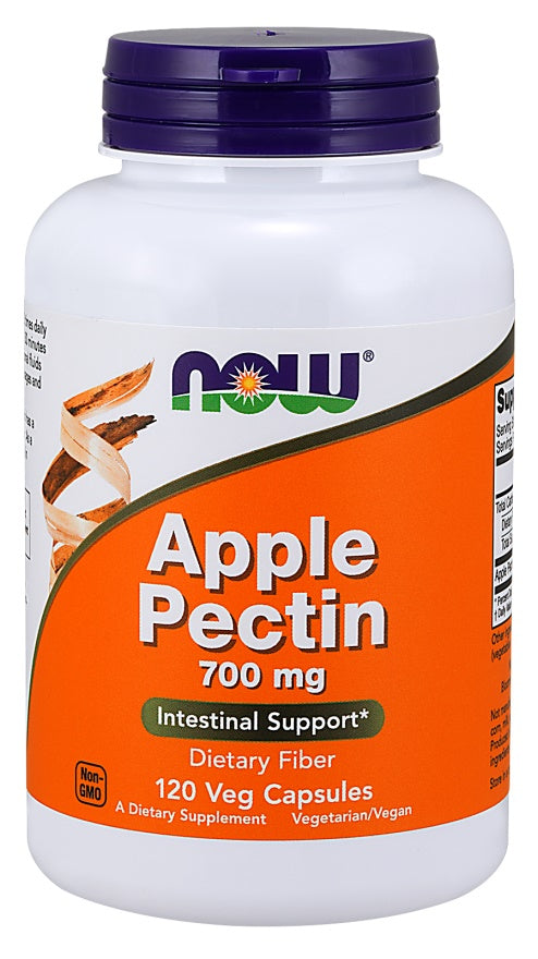 Produkto nuotrauka: NOW Foods Apple Pectin, 700mg - 120 kapsulių
