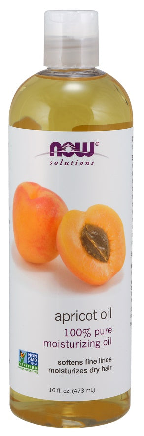 NOW Foods aprikožu eļļa – 473 ml.