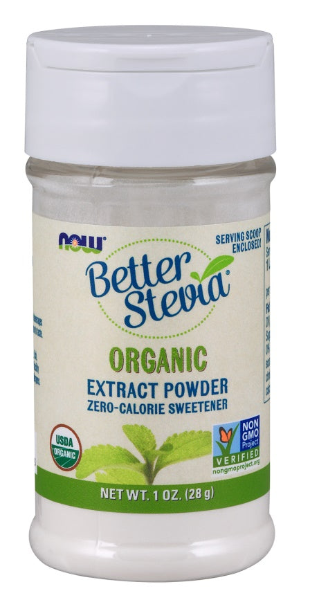NOW Foods Better Stevia ekstrakta pulveris – 28 g