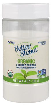 NOW Foods Better stevijas ekstrakta pulveris – 113 g