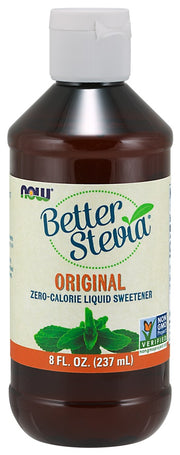 NOW Foods Better Stevia šķidrums, oriģināls – 237 ml.