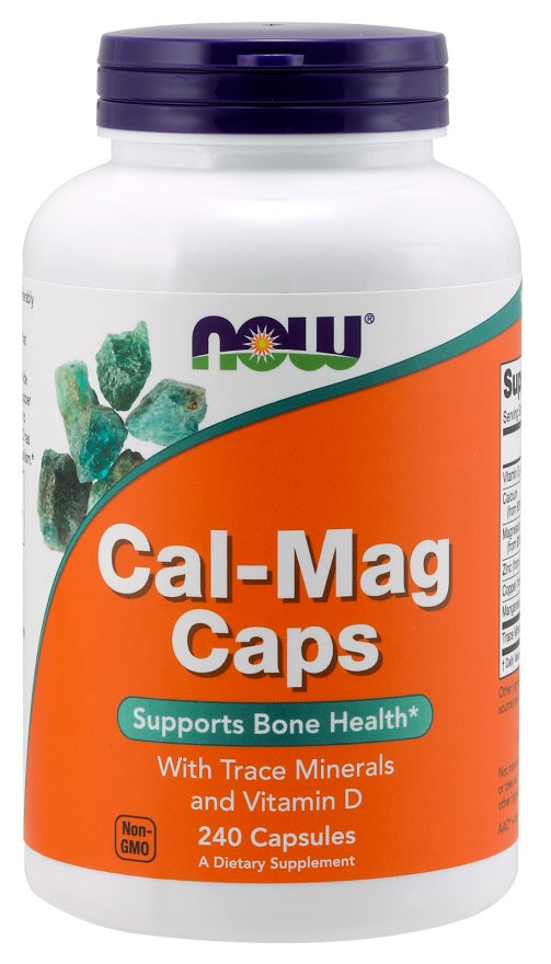 NOW Foods Cal - Mag kapsulas – 240 kapsulas