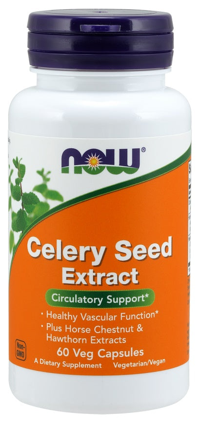 Produkto nuotrauka: NOW Foods Celery Seed Extract - 60 kapsulių