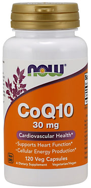 NOW Foods KoQ10, 30 mg — 120 kapsulas
