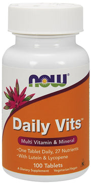 NOW Foods ikdienas vitamīni – 100 tabletes