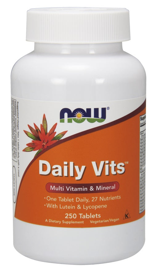 Produkto nuotrauka: NOW Foods Daily Vits - 250 tablečių