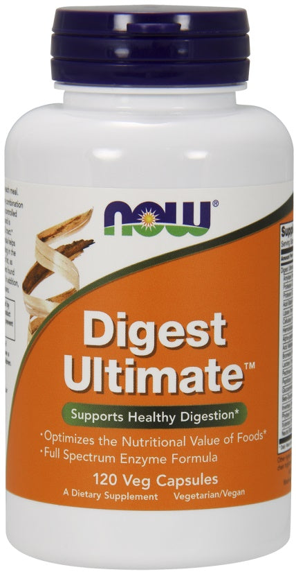 NOW Foods Digest Ultimate - 120 kapsulas
