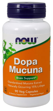 Produkto nuotrauka: NOW Foods DOPA Mucuna - 90 kapsulių