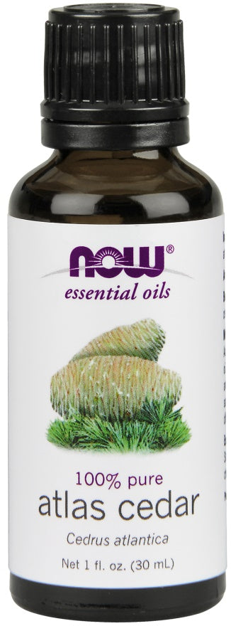 NOW Foods ēteriskā eļļa, Atlantijas ciedra eļļa – 30 ml.
