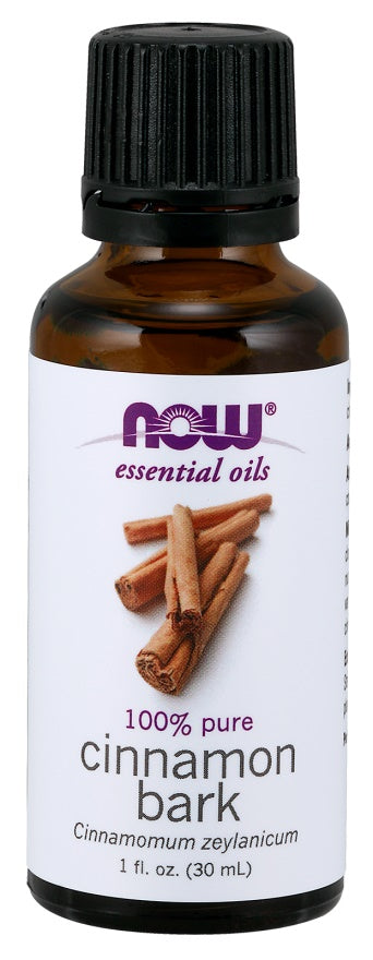 NOW Foods ēteriskā eļļa, kanēļa mizas eļļa - 30 ml.