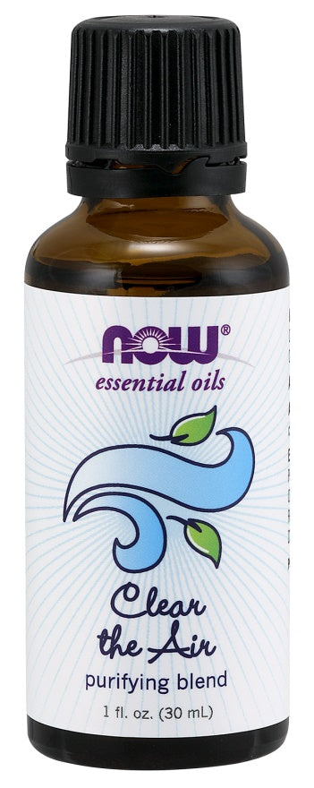 NOW Foods ēteriskā eļļa, Clear the Air eļļu maisījums – 30 ml.