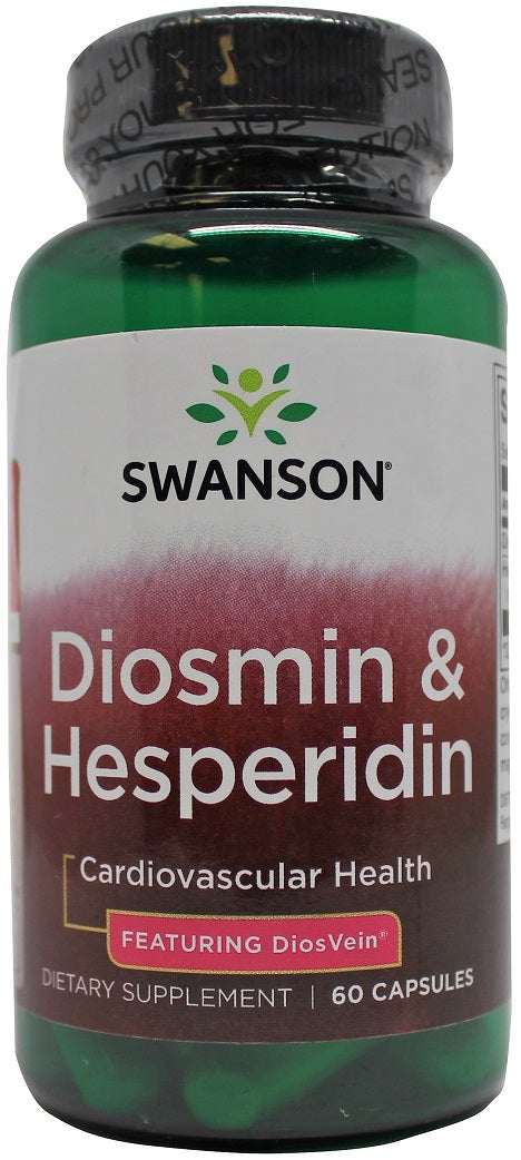 Swanson Diosmīns un Hesperidīns – 60 kapsulas