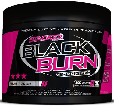 Stacker2 Europe Black Burn mikronizētais augļu punšs – 300 g