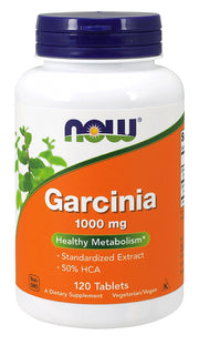 NOW Foods garcīnijas, 1000 mg – 120 tabletes