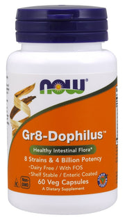 Produkto nuotrauka: NOW Foods Gr8-Dophilus - 60 kapsulių
