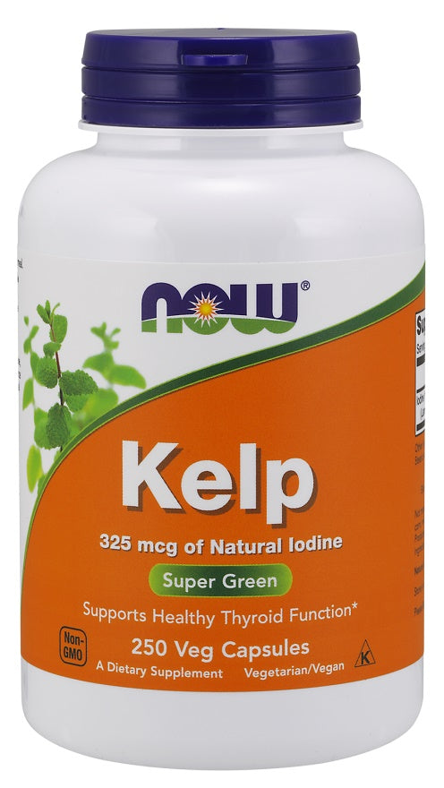 NOW Foods Kelp, 325 mcg – 250 kapsulas