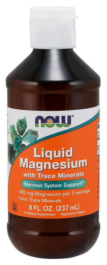 NOW Foods šķidrais magnijs – 237 ml.