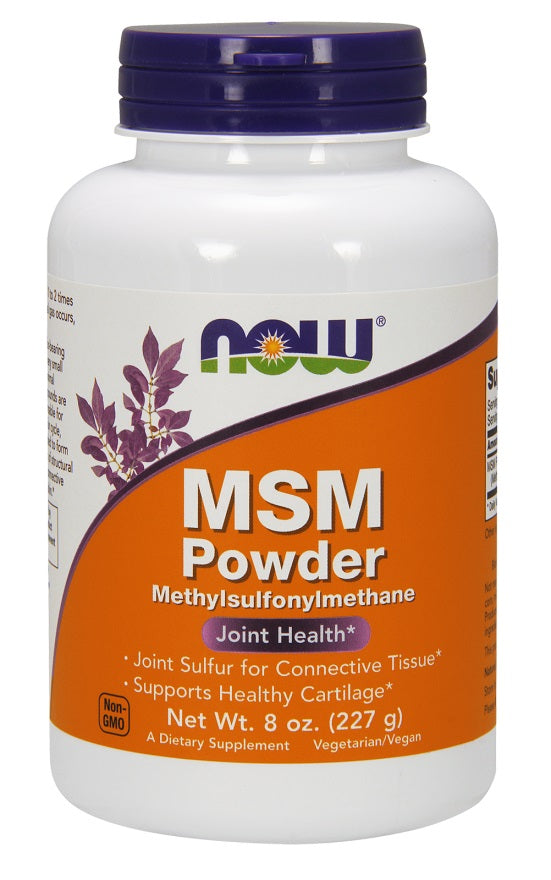 Produkto nuotrauka: NOW Foods MSM Methylsulphonylmethane, Powder - 227 g