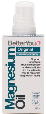 BetterYou magnija eļļas oriģinālais aerosols – 100 ml.