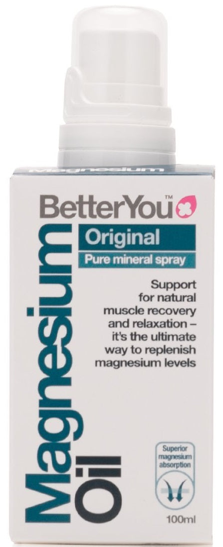 BetterYou magnija eļļas oriģinālais aerosols – 100 ml.