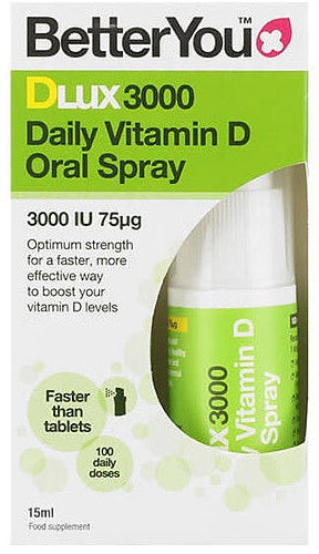 BetterYou D3000, ikdienas D vitamīna izsmidzināms aerosols - 15 ml.