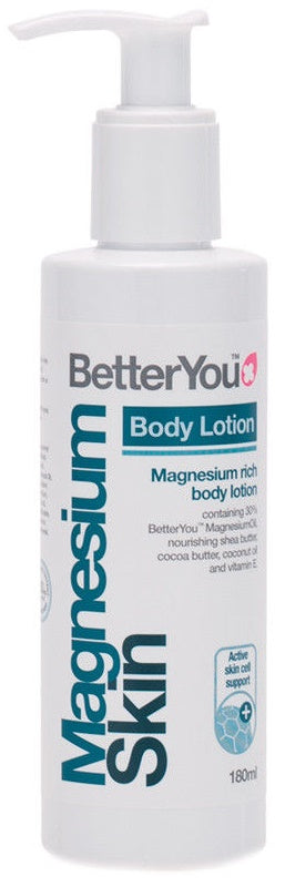 BetterYou magnija ķermeņa losjons ādai – 180 ml.