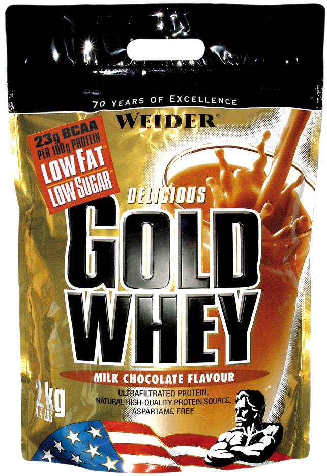 Weider Gold Whey, Piena šokolāde - 2000g