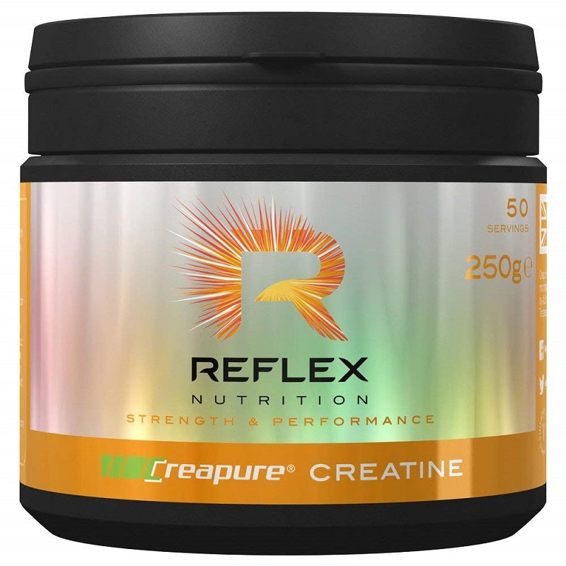 Reflex Nutrition Creapure kreatīna pulveris – 250 g