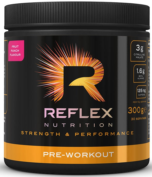 Reflex Nutrition pirms treniņa augļu punšs – 300 g