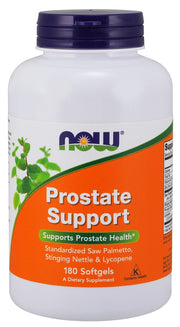 NOW Foods prostatas atbalsts – 180 kapsulas