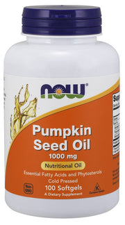 Produkto nuotrauka: NOW Foods Pumpkin Seed Oil, 1000mg - 100 minkštųjų kapsulių