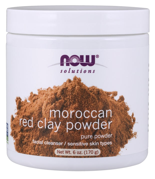 Produkto nuotrauka: NOW Foods Red Clay Powder Moroccan - 170 g