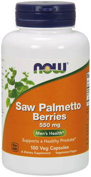 NOW Foods sabalpalmas, 550 mg – 100 kapsulas
