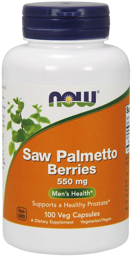 NOW Foods sabalpalmas, 550 mg – 100 kapsulas