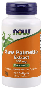 NOW Foods sabalpalmas (Saw Palmetto), 160 mg – 120 kapsulas