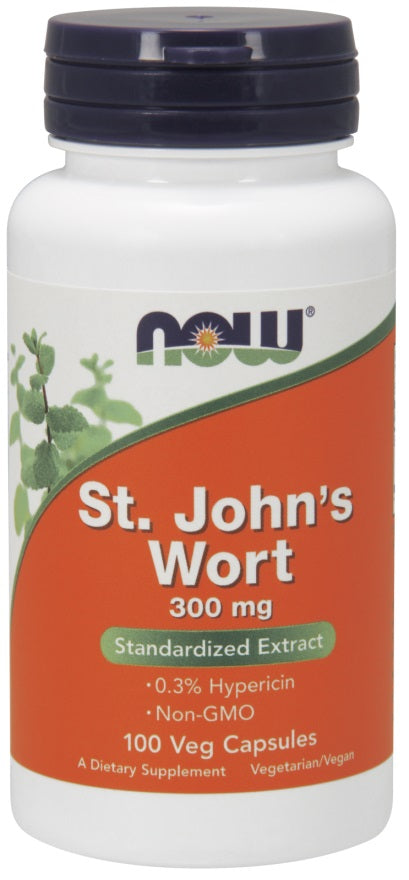 Produkto nuotrauka: NOW Foods St. John's Wort, 300mg - 100 kapsulių