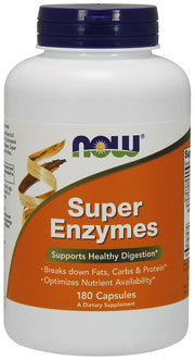 NOW Foods Super Enzymes – 180 kapsulas
