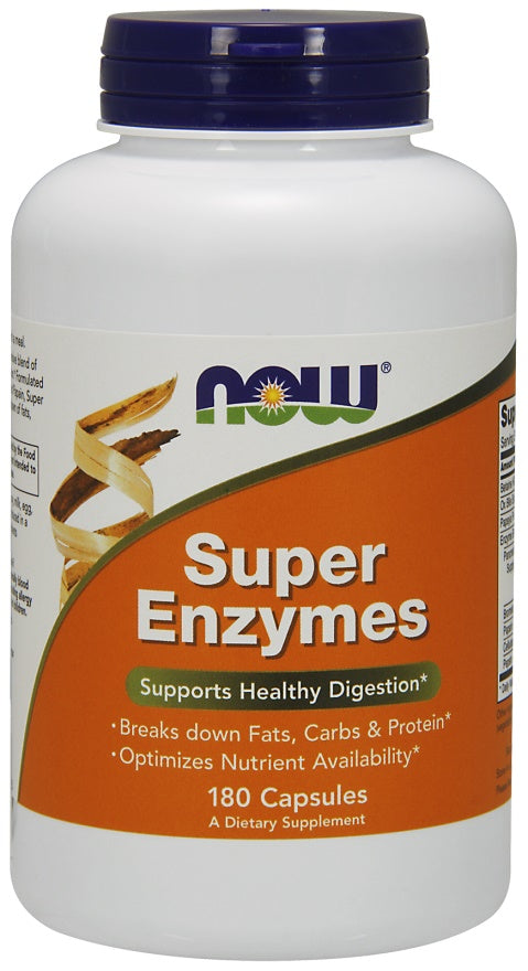 NOW Foods Super Enzymes – 180 kapsulas
