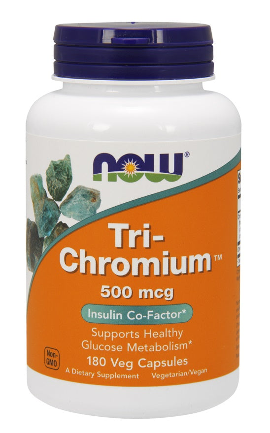 NOW Foods trihroms, 500 mcg – 180 kapsulas